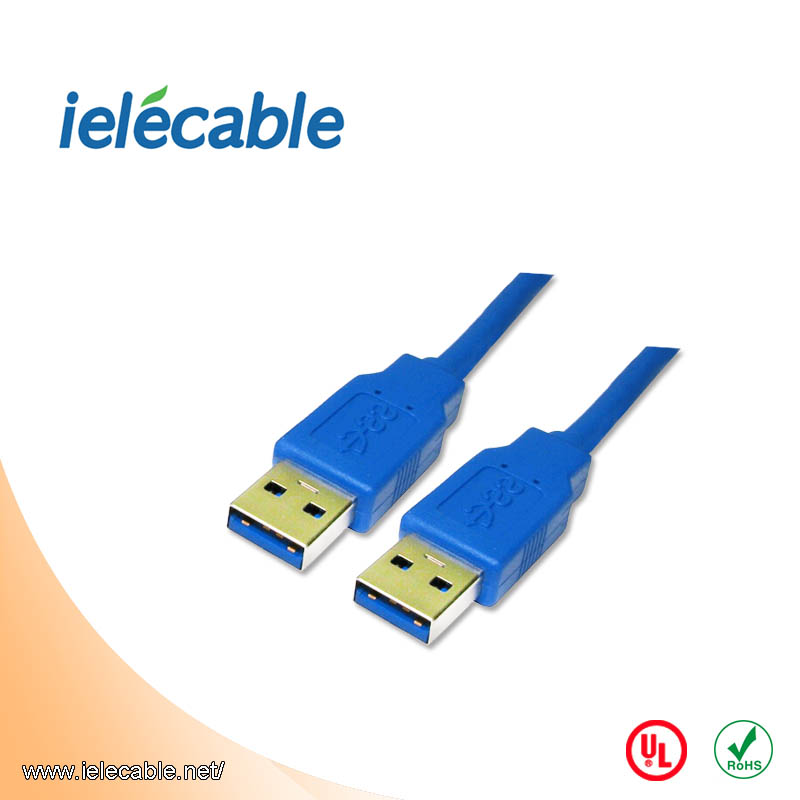 USB 3.0 A公对A公数据连接线