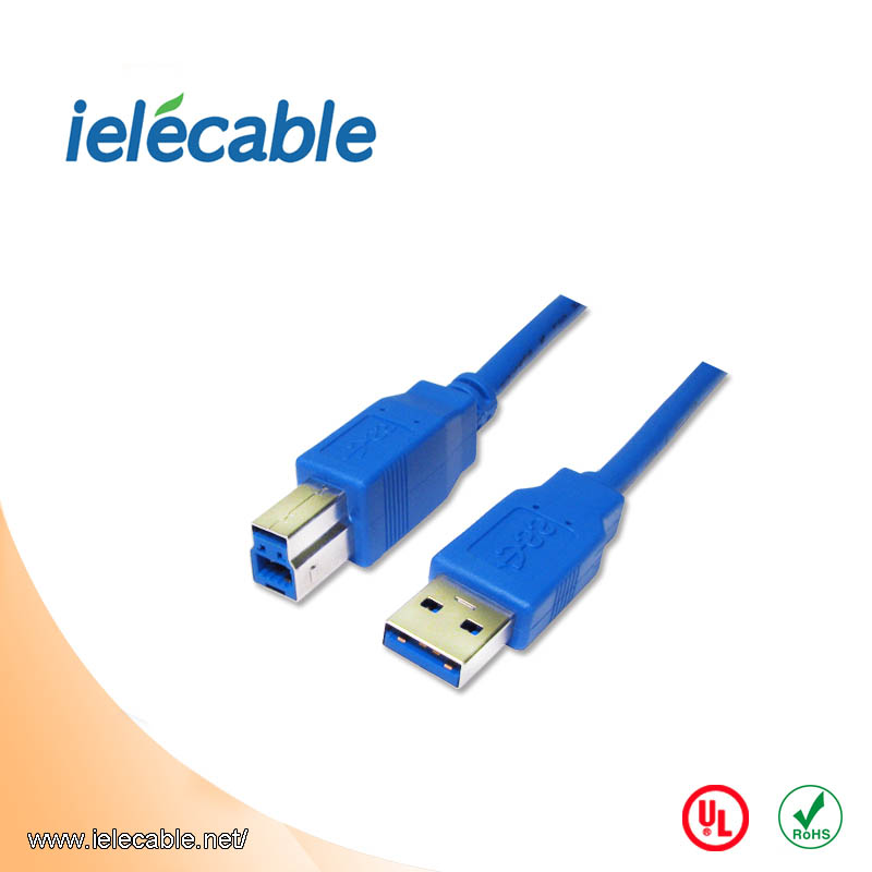 USB 3.0 A公对B公数据连接线